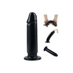 Bonilove Anal Siyah 23 Cm Büyük Boy Dildo Plug