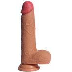 Bonilove Çift Katman Ekstra Yumuşak Belden Bağlamalı Penis 20 cm ALB-KJ301-BP868