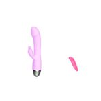 Bonilove Çift Motor Özelliğine Sahip Sessiz Çalışan Klitoris Uyarıcı Vibratör+Mini Vibratör