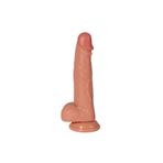 Bonilove Cilt Dostu Malzemeden Üretilmiş Çift Katmanlı 21 Cm Realistik Penis Dildo