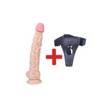 Bonilove Dildo Belden Bağlamalı Dev Penis 25 Cm