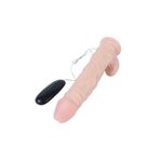 Bonilove Dildo Series Hero Bir Penis Kalıbına Göre Üretilen 21 Cm 10 Modlu Titreşimli Realistik Penis