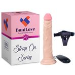 Bonilove Dünyaca Ünlü Marka Olan 15 Cm Anal Ve Vajinal Kullanılan Realistik Yapay Dildo