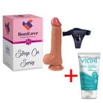 Bonilove Dünyaca Ünlü Marka Olan 20 Cm Realistik Penis Dildo+Jel