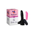 Bonilove Dünyaca Ünlü Marka Olan 21 Cm 10 Modlu Realistik Yapay Dildo+Mini Vibratör
