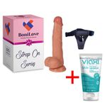 Bonilove Dünyaca Ünlü Marka Olan 21 Cm Realistik Yapay Penis Dildo+Jel