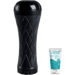 Bonilove Fener Tipi Içi Tırtıklı Realistik Oral Mastürbatör+Jel