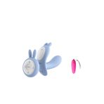 Bonilove Giyilebilen Kumandalı 7 Mod Ile Kullanılan G-Spot Ve Klitoris Uyarıcı Vibratör+Mini Vibratör