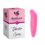 Bonilove Güçlü Titreşime Sahip Su Geçirmez Mini Titreşimli Klitoral Vibratör