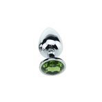 Bonilove Gümüş Metal Taşlı Büyük Boy Anal Plug