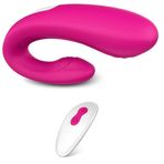 Bonilove Heart Sweety Özel Tasarlanmış Bükülebilen Titreşimli Klitoris Ve G-Spot Uyarıcı Kumandalı Vibratör