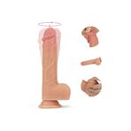 Bonilove Isıtmalı Gerçekçi Penis Olarak Tasarlanan Dönebilme Özelliğine Sahip 21 Cm Realistik Yapay Dildo