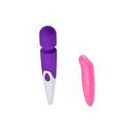 Bonilove Iwand Güçlü Titreşimli 10 Fonksyionlu Masaj Aleti Vibratör+Mini Vibratör
