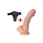 Bonilove Katmanlı Kemerli Penis Dildo 20 Cm