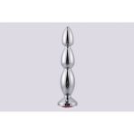 Bonilove Metal Boğumlu Yapıya Sahip 14 cm Taşlı Lüks Anal Plug