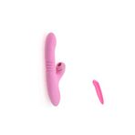 Bonilove Özel Silikondan Üretilmiş Isıtıcı Özellikli Usb Şarjlı Titreşimli Vibratör+Mini Vibratör
