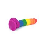Bonilove Penis Kalıbına Göre Tasarlanan 21 Cm Gökkuşağı Realistik Yapay Dildo