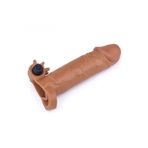 Bonilove Prezervatif Görevi Gören Esnek Yapılı Her Penise Uygun 5 Cm Uzatmalı Titreşimli Penis Kılıfı