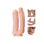 Bonilove Realistic Mega Double Ultra Kalın Dildo 30 Cm Çift Başlı Dildo