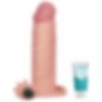 Bonilove Realistik Dokuda Yumuşak ve Esnek Titreşimli Uzatmalı 5 cm Uzatmalı Penis Kılıfı+Jel