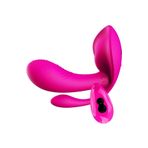 Bonilove Sessiz Çalışan 7 Modlu Usb Şarjlı Titreşimli Giyilebilen Kumandalı Çiftlere Özel Vibratör