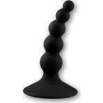 Bonilove Silikon Boğumlu Siyah Anal Plug 10 Cm