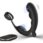 Bonilove Sliding Uzaktan Kumanda Kontrolü Sağlayan 9 Farklı Titreşime Sahip Penis Halkası