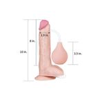 Bonilove Squirt Extreme 25 Cm Sıvı Atabilen Yumuşak Dokulu Realistik Dildo