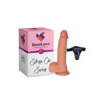 Bonilove Strap On Series Bill Ultra Yumuşak 23 cm Belden Bağlamalı Realistik Dildo