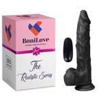Bonilove Ten Dokdusunda Tasarlanan 21 Cm 10 Modlu Realistik Yapay Dildo