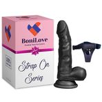 Bonilove Ten Dokusunda Tasarlanan 17 Cm Realistik Yapay Dildo