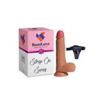 Bonilove Ten Dokusunda Tasarlanan 20 Cm Çift Katmanlı Realistik Penis Dildo