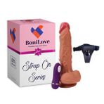 Bonilove Ten Dokusunda Tasarlanan 22 Cm Realistik Penis Dildo
