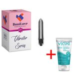 Bonilove Ustalıkla Tasarlanan Titreşimli Mini Titreşimli Vibratör+Jel