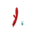 Bonilove V3 Şarjlı Bükülebilen G Spot Ve Klitoris Uyarıcı 10 Modlu Kırmızı Tavşan Vibratör+Jel