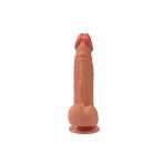 Bonilove Vücut Uyumlu Cilt Dostu Malzemeden Üretilmiş Çift Katmanlı 21 Cm Yapay Dildo