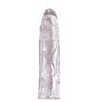 Bonilove Xise Beck 16.5 Cm Şeffaf Görünümlü Damarlı Penis Kılıfı