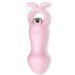 Bonilove Yumuşak Silikon Kalitesi Ile Tasarlanan Anal Kullanılan Titreşimli Vibratör+jel