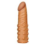 Bonilove Yumuşak Ve Gerçeklik Hissi Verebilen Tırtıklı 5 Cm Uzatmalı Penis Kılıfı