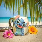 Bonita Bon Luxe 3D Kabartmalı Charm Hediyeli Stitch Seramik Kupa Bardak Hediye Paketi Yapılır - Antrasit - Mavi