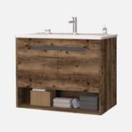 Bonitobagno Biana 100 cm Banyo Dolabı Alt Modül Ceviz