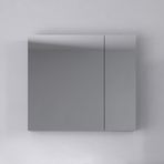Bonitobagno Capri Aynalı 98 cm Banyo Dolabı Üst Modül Gri