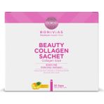 Bonivias Beauty Collagen Cure Saf Hidrolize Kollajen, Hyaluronik Asit, İnulin, Elastin, Koenzim Q10, Vitaminler ve Mineraller İçeren Takviye Edici Gıda Hidrolize kollajen Tip 1-3 30 Şase