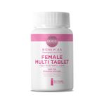 Bonivias Kadınlar için Female Multi Vitamin Tablet - Hidrolize Kolajen, Koenzim Q10, D- Biotin, Taurin, Resveratrol, Turna Yemişi, Folik Asit Vitaminler ve Mineraller İçeren Takviye Edici Gıda”