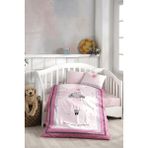Bonjardin Home Dijital Baskılı 3D Pamuklu Bebek Nevresim Takımı - 100 x 150 cm - Renkli