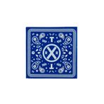 Bonjour Fete THOMAS & FRIENDS™ Küçük Mavi Bandana Peçeteler - THOMAS & FRIENDS™ Tren Temalı Peçeteler - Doğum Günü Partisi Malzemeleri - Tek Kullanımlık Parti Peçeteleri - Resmi Lisanslı - Katlanmış