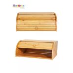 Bonjour Gift & Hobby Bambu Ekmek Saklama Kutusu, Rulo Ekmek Kutusu, Ekmek Saklama Kabı, Ekmek Dolabı