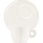 Bonna Krem Porselen Banquette Espresso Fincanı ve Tabağı 6 Adet