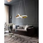 Bonna Modern Sarkıt Power LED Avize Beyaz Işık - Eskitme Kasa - 1