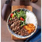 Bonna Porselen Alhambra Düz Servis Tabağı 25 cm - 6 Adet